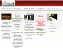 Tablet Screenshot of fortepiano.es