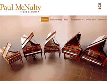 Tablet Screenshot of fortepiano.eu