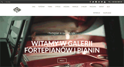 Desktop Screenshot of fortepiano.com.pl